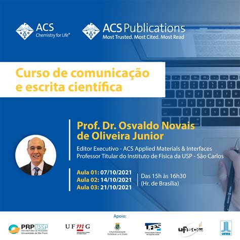 Curso Da American Chemical Society Sobre Comunica O E Escrita