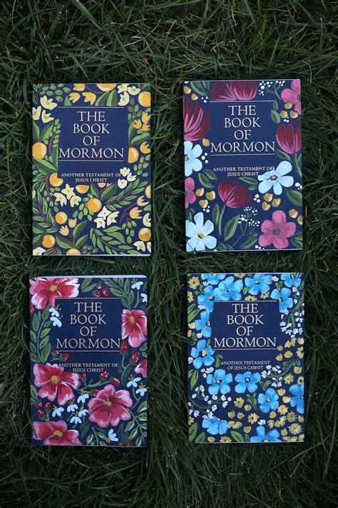 Libros De Morm N Pintados Etsy Espa A In Book Of Mormon