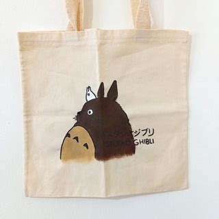 Ecobag Totoro Studio Ghibli Animação Ecobag Personalizada Shopee Brasil