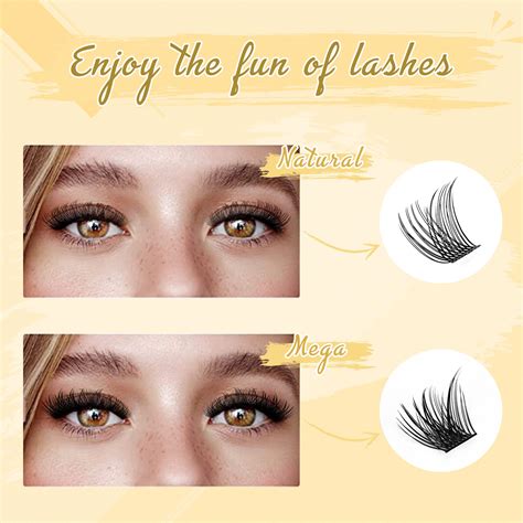 Quewel Diy Eyelash Extensions Kit Lash Clusters 144 Pcs