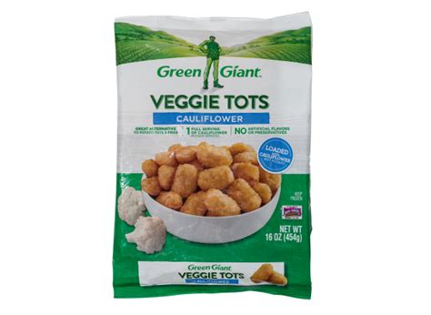 Green Giant Veggie Tots Cauliflower Frozen Food Review Consumer Reports