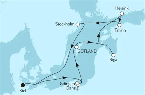 Mein Schiff Routen Bersicht Angebote Kreuzfahrt Org