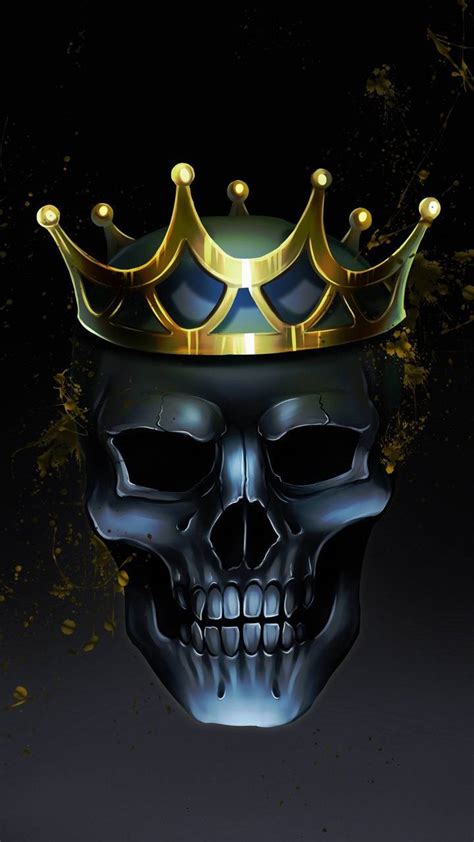 Download Cool Skull King Logo Wallpaper | Wallpapers.com