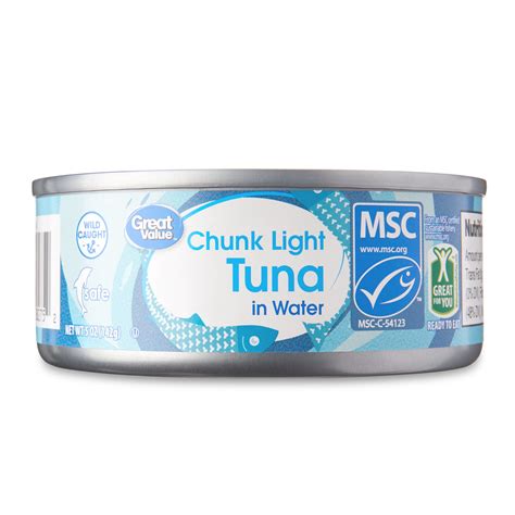 Great Value Chunk Light Tuna In Water