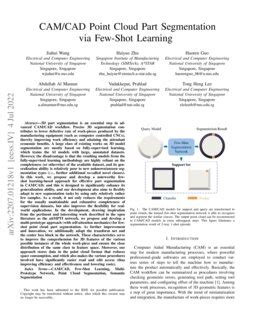 Cam Cad Point Cloud Part Segmentation Via Few Shot Learning Deepai
