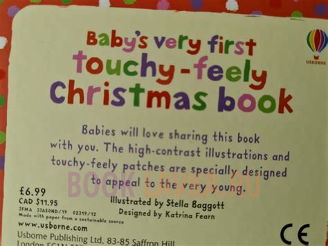 Baby s Very First Touchy Feely Christmas book купить в интернет