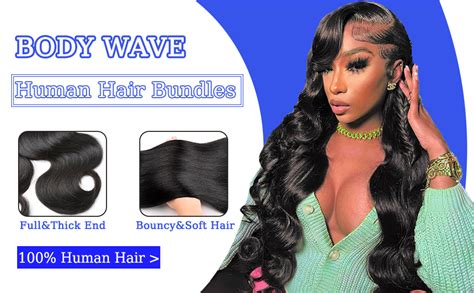 Amazon Cirvty A Human Hair Bundles Brazilian Body Wave Hair