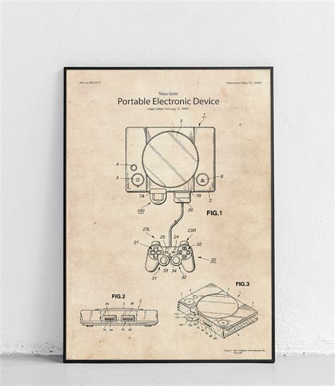 Plakat Konsola Playstation Plakaty Playstation Posterpolytechnic