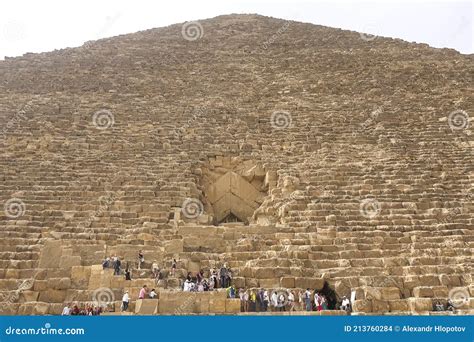 Pyramids Of Giza Great Pyramids Of Egypt The Seventh Wonder Of The World Editorial Stock Image