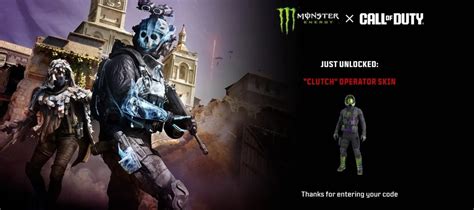 How To Get The Monster Energy Operator Skins In MW3 And Warzone (Blue ...