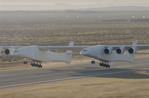 Worlds Largest Plane The Stratolaunch Roc Makes Its First Flight