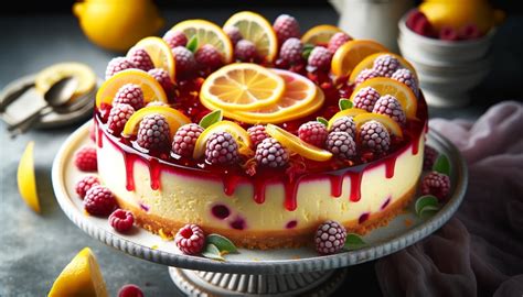 Recette Cheesecake Aux Citrons Et Framboises