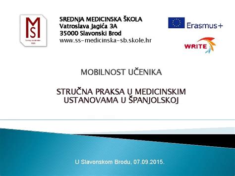 Srednja Medicinska Kola Vatroslava Jagia A