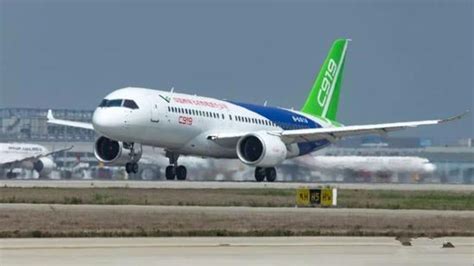 中国c919客机将投入6架原型机试飞 2021年交付使用大型客机c919原型机新浪军事新浪网