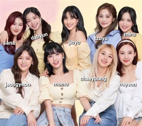 Conheça O Perfil Das Integrantes Do Twice Grupo De Kpop