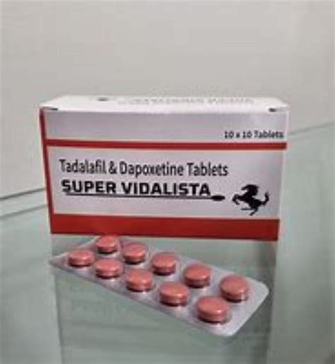 Super Vidalista Tab At Rs Strip Erectile Dysfunction Medicine In