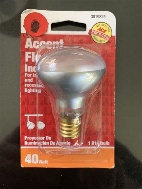 Lot Of 2 Ace 40w 120v Accent Flood Light Bulb Intermediate Base R14 3019825 Ebay