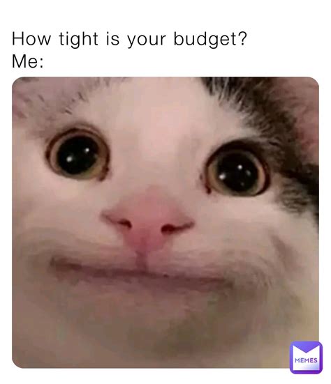 How Tight Is Your Budget Me Sushantgandhi18991 Memes