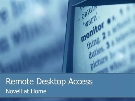 Ppt Remote Desktop Access Powerpoint Presentation Free Download Id