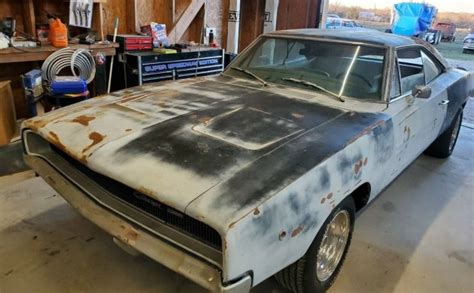 Solid Project 1968 Dodge Charger Barn Finds