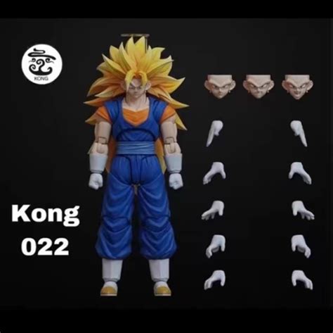 Beast Deities Kong Studios 022 SHF Super Saiyan SSJ3 GOKU Dragon Ball