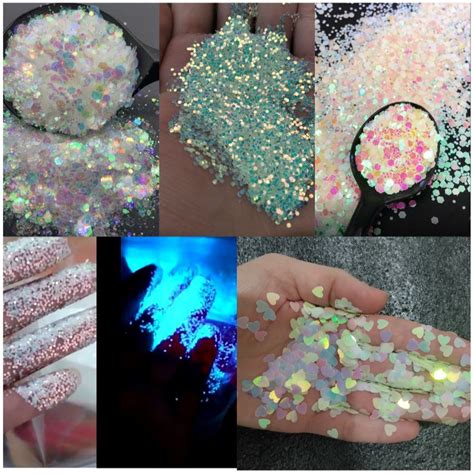 Glitter Fosforescente Brilha No Escuro Papel de Parede Líquido Tinta