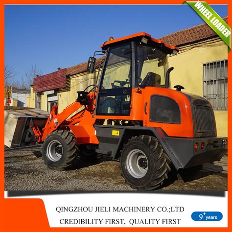 Jieli Mini Wheel Loader Zl08 Radlader Small Wheel Loader For Sale