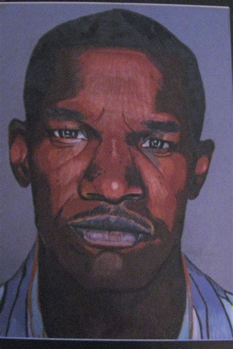 Jamie Foxx Drawing by Kevin Williams