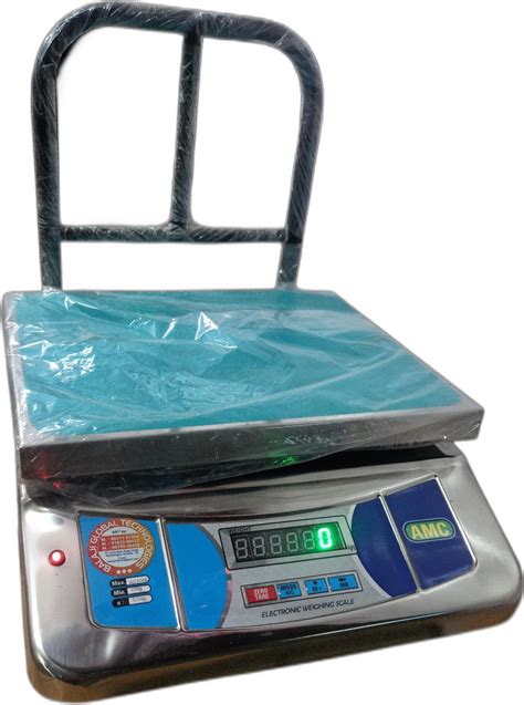 AMC Stainless Steel 100 Kg Jumbo SS Table Top Scale At Rs 5500 In Kolkata