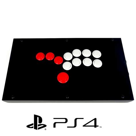 Black Cat Arcade FightStick Sanwa Hitbox PC PS3 PS4 Arcade Express