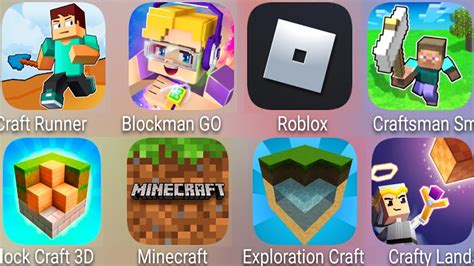 Craft Runner Minecraft Exploration Craft Roblox Craftsman