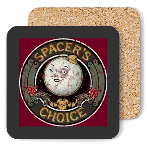 The Outer Worlds Spacers Choice Emblem Coasters Sold By Angelodhowell