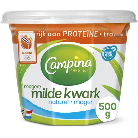 Campina Magere Milde Kwark Naturel Aanbieding Bij Albert Heijn