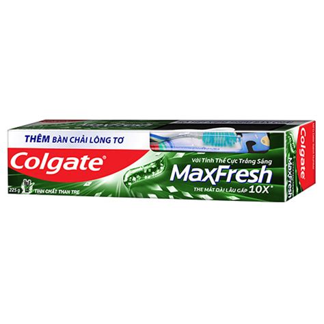 Kem Nh R Ng Colgate Maxfresh M G Bamboo Charcoal