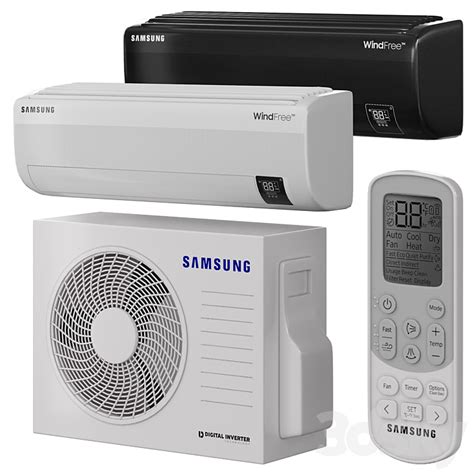 Samsung Air Conditioner - Household appliance - 3D model