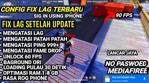 FIX LAG EXTREAMCARA MENGATASI LAG PATAH PATAH SAAT BERMAIN FREEFIRE