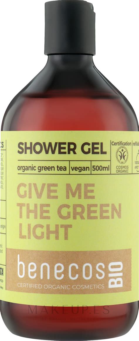 Benecos Shower Gel Organic Green Tea Gel De Ducha Makeup Es