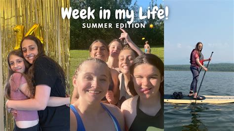 Week In My Life Summer Edition ☀️ Youtube