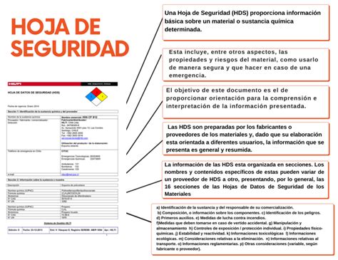 Estructura De Una Hoja De Seguridad Image To U