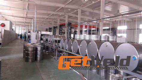 Steel Drums Barrels Automatic Washing And Drying Room Production