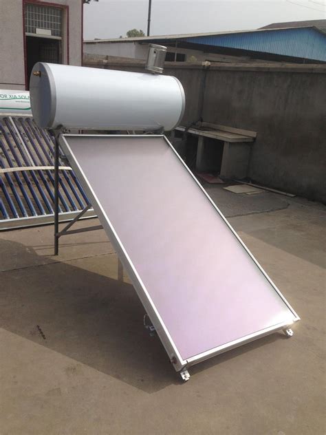 Non Pressure Flat Plate Collector Solar Water Heater China Solar Water Heater And Solar Heater