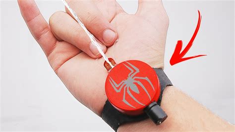 How To Make The Amazing Spider Man Web Shooter DIY Spiderman Web