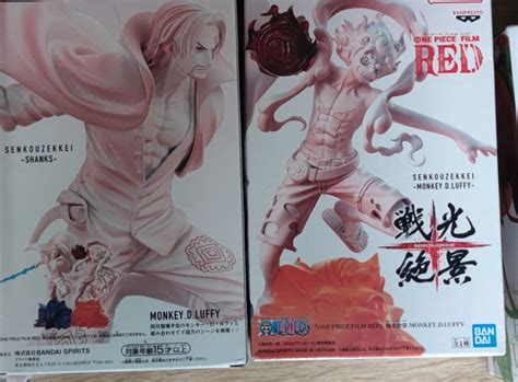One Piece Film Red Senkozekkei Shanks And Gear 5 Luffy Hobbies