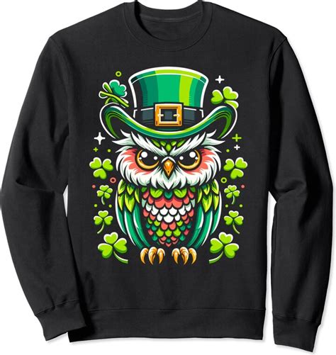 St Patricks Day Leprechaun Owl Owl St Patricks Day Kawaii Leprechaun