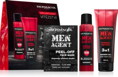 Dermacol Men Agent Eternal Victory Gift Set Voor Het Lichaam Voor