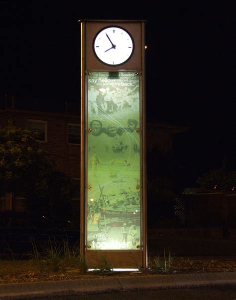 Sawtell Clock Tower Interpretive Signage Fisher Design And Architecture