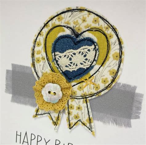 Cute Birthday Card Rosette Birthday Card Text Folksy