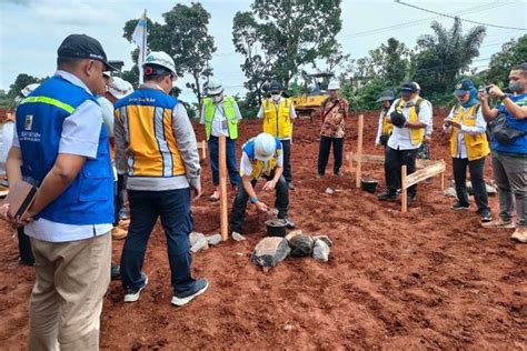 PUPR Groundbreaking Bangun Huntap Bagi Korban Bencana Gempa Cianjur Di