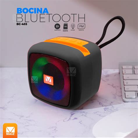 Bocina Bluetooth Bc Comercializadora Ma Z