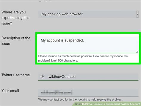 How To Recover A Suspended Twitter Account With Pictures